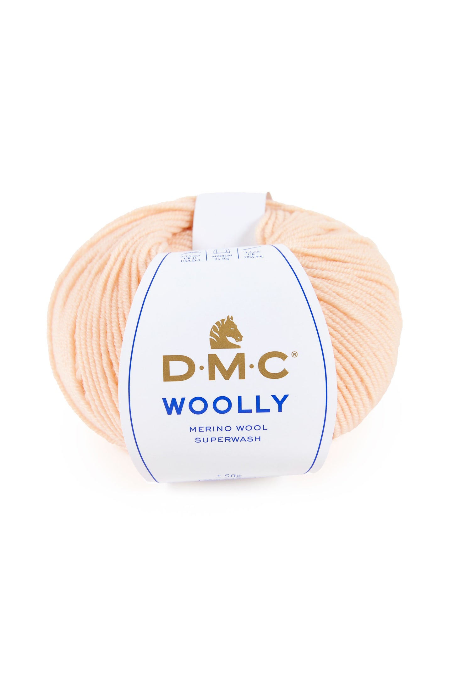 DMC | Woolly NATURAL KNITTING LÃNA MERINO